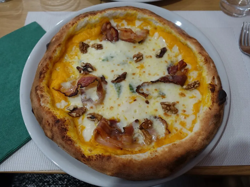Delicieuse Pizza Au Potiron