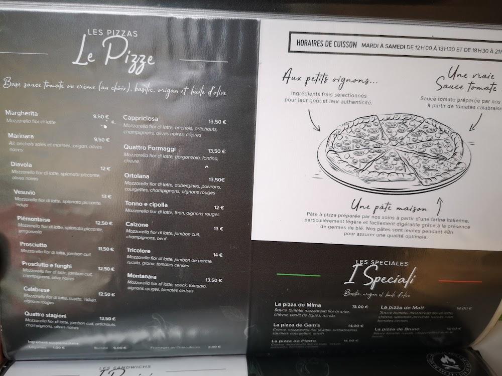 Florentino - Pizzeria au feu de bois - - Menu Image 3